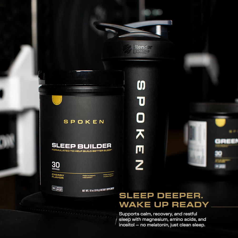 Spoken Sleep Builder 18oz - Cherry