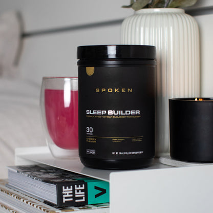 Spoken Sleep Builder 18oz - Cherry