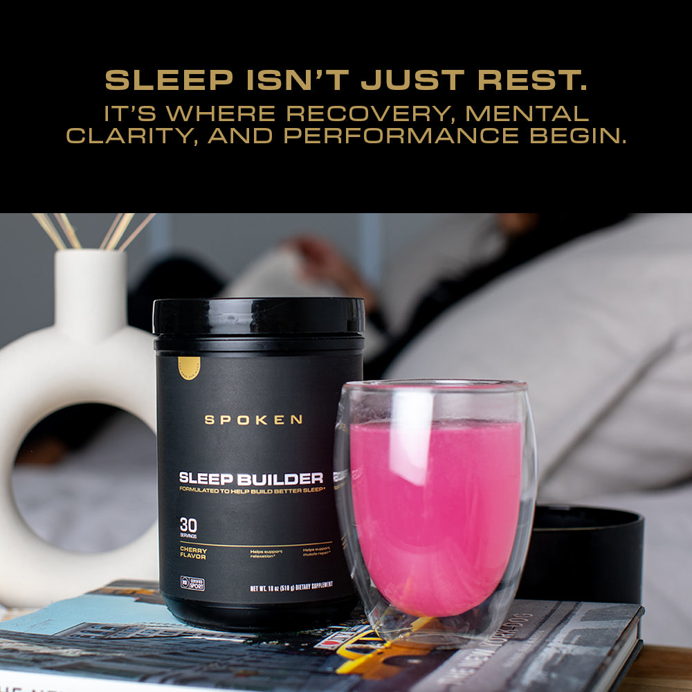 Spoken Sleep Builder 18oz - Cherry