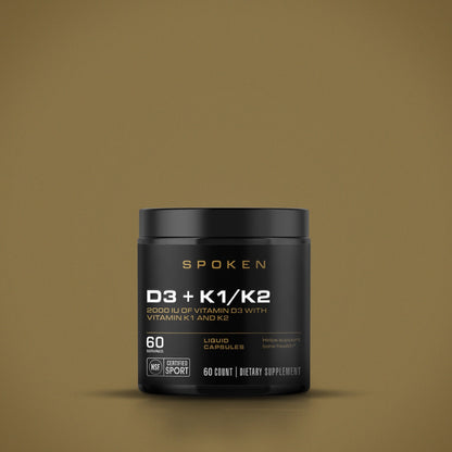 Spoken D3+K1/k2 60ct