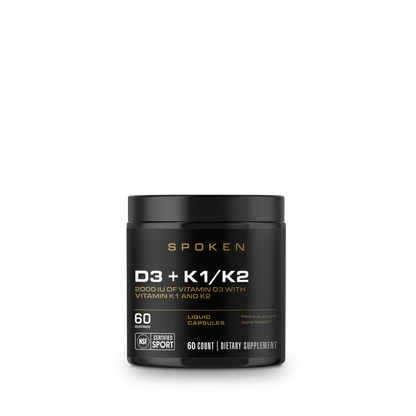 Spoken D3+K1/k2 60ct